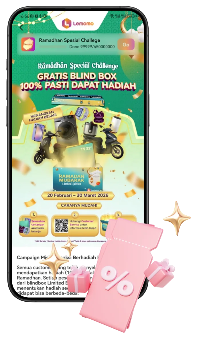 Blind Box Berhadiah Premium