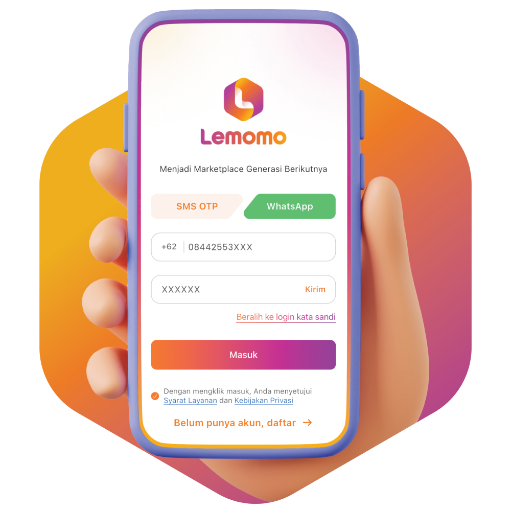 Cara Menggunakan Lemomo - Step 2