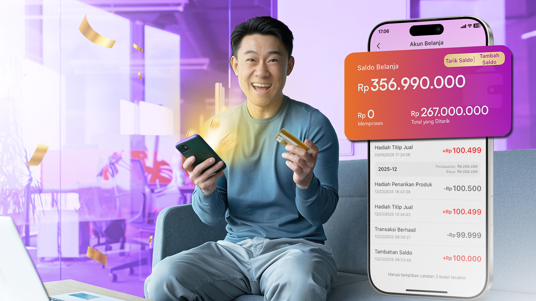 Top Up Saldo Lemomo