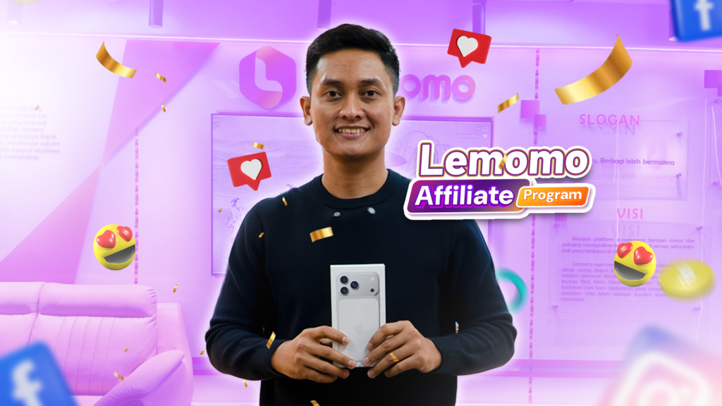 20 Hari Jadi Affiliator Lemomo, Riyan Berhasil Raih iPhone 17 Pro Max