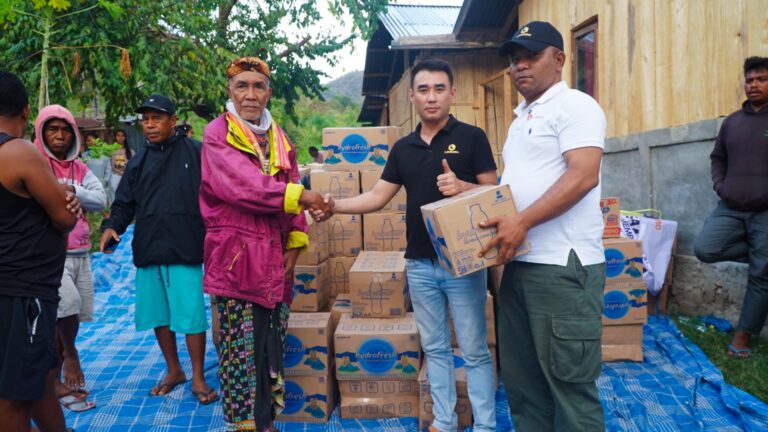Lemomo Jangkau Warga Pota Pascagempa, Bantuan Kebutuhan Dasar Mulai Disalurkan